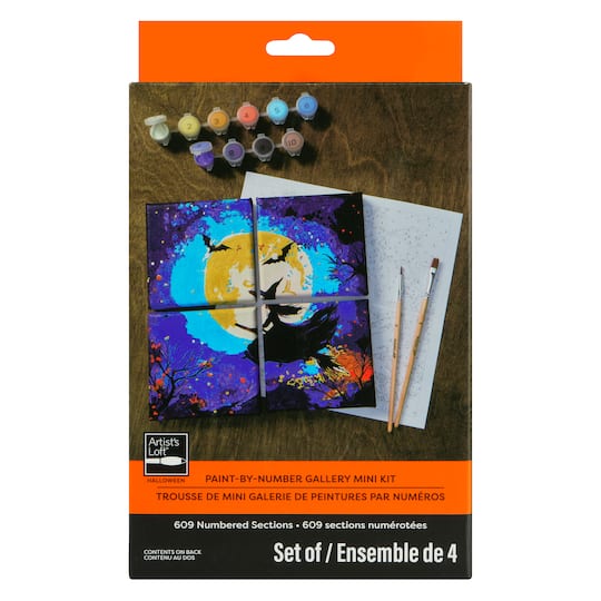 Witch Paint-by-Number Gallery Mini Kit by Artist's Loft®
